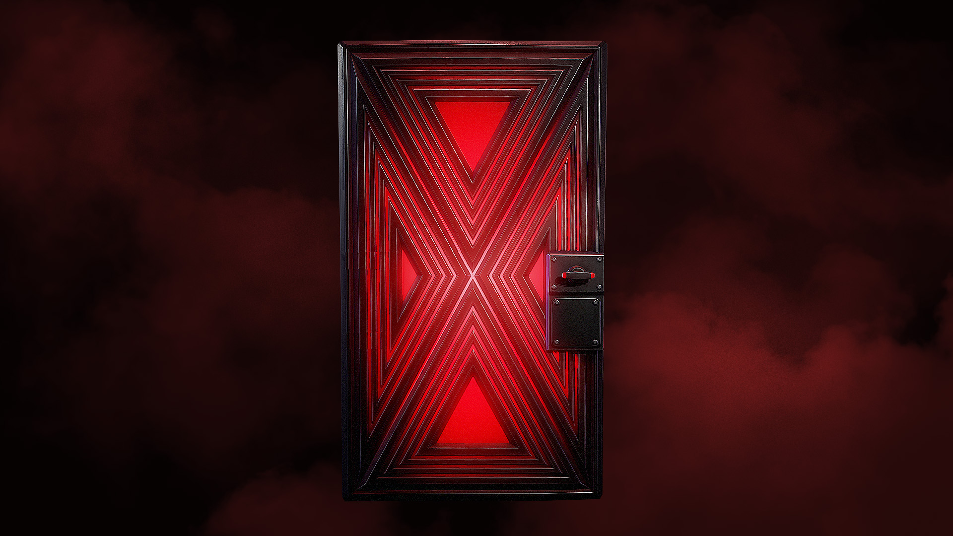 Evil Lair Metal Door