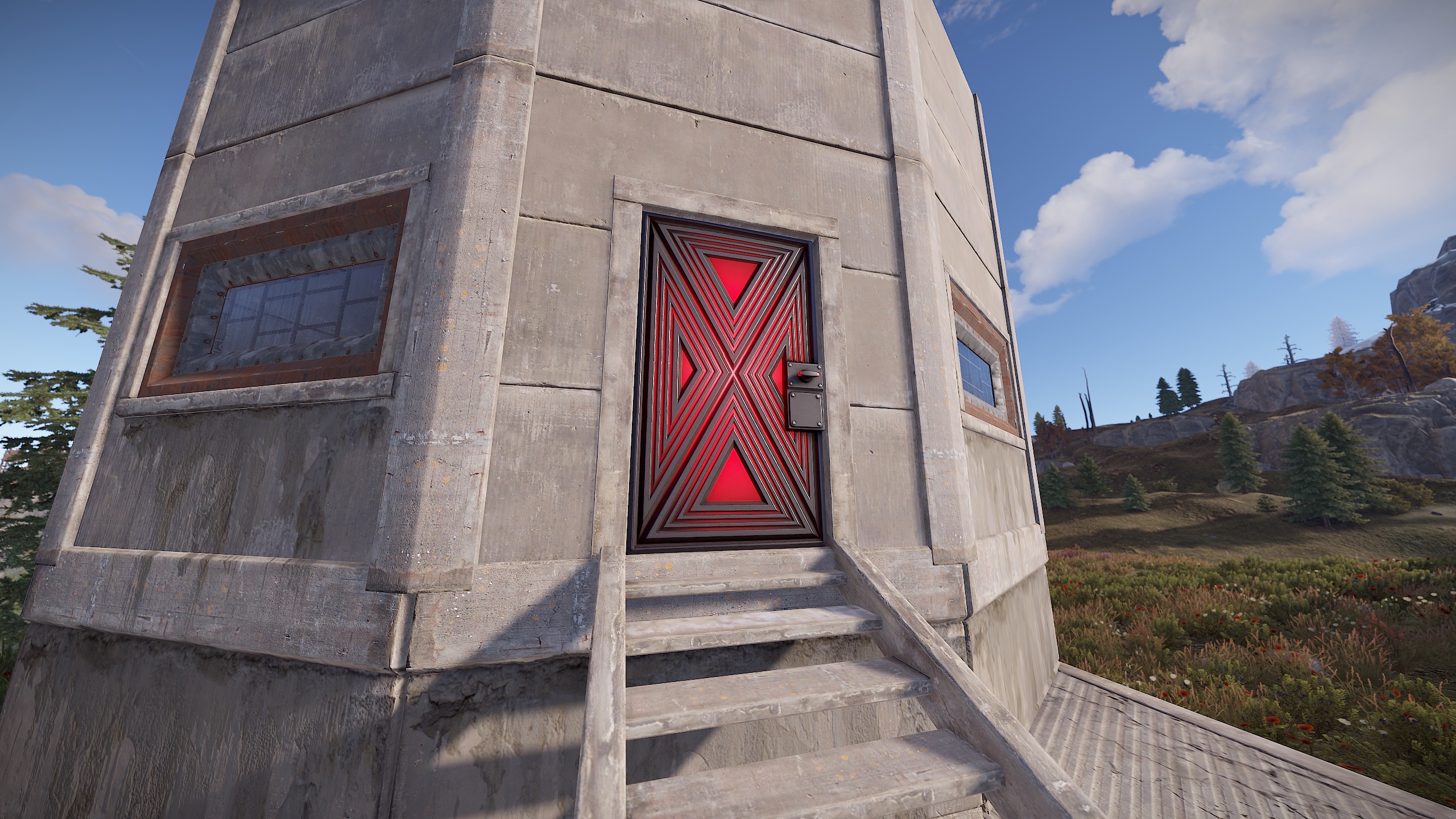 Evil Lair Metal Door