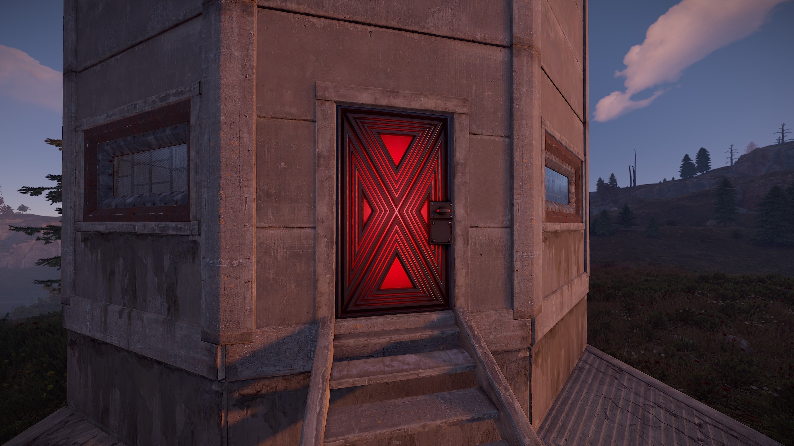 Evil Lair Metal Door
