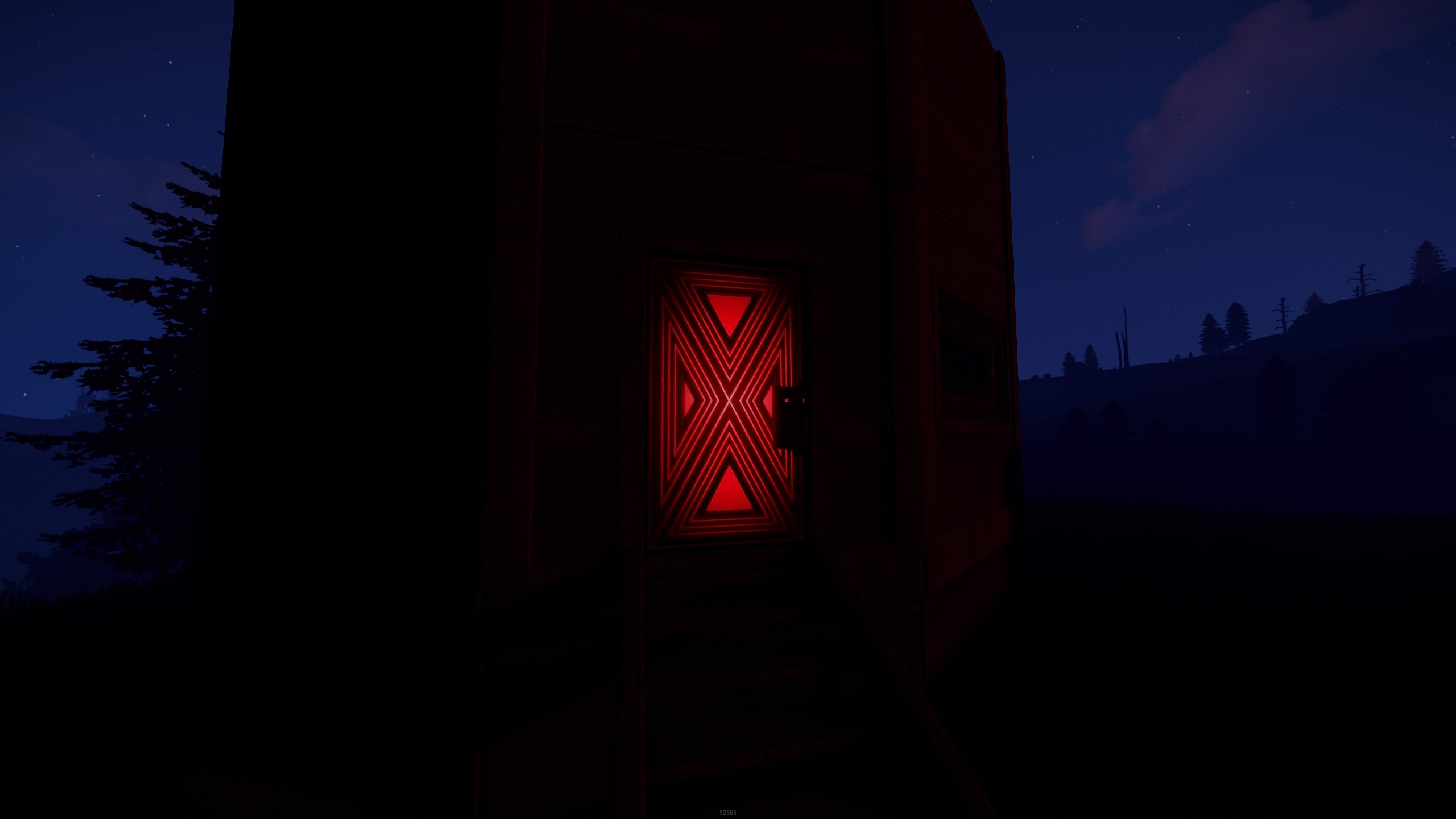 Evil Lair Metal Door