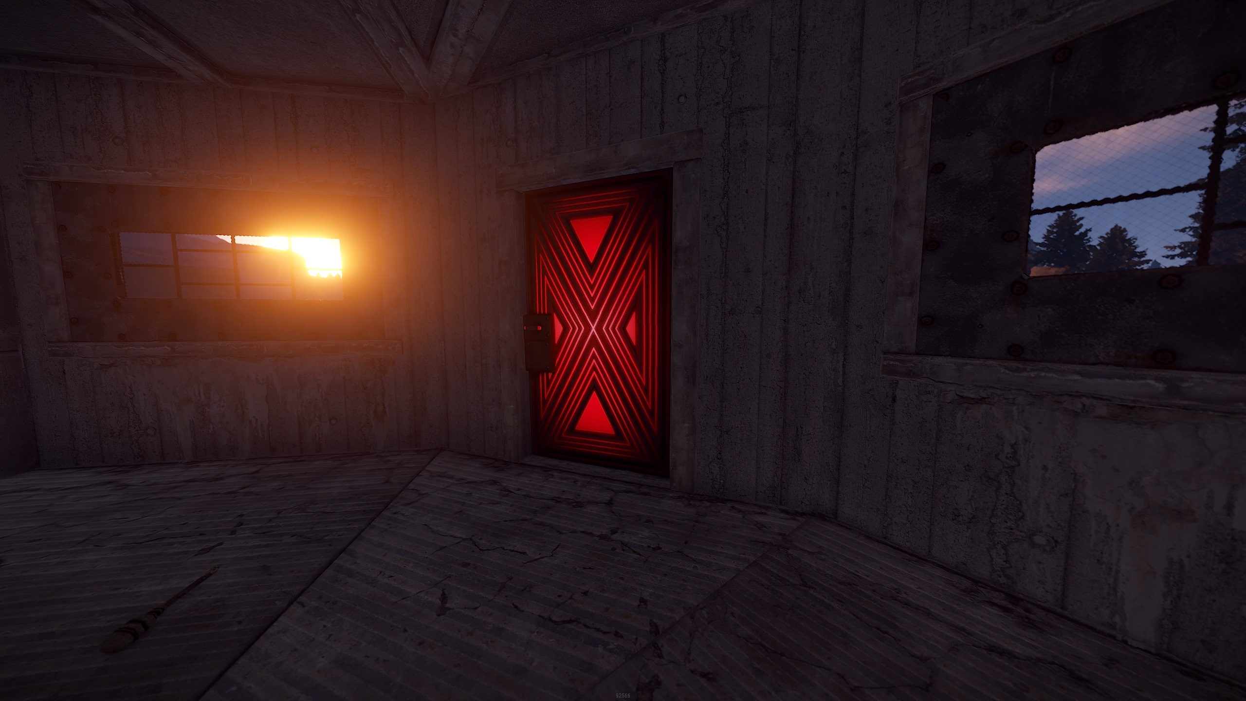 Evil Lair Metal Door
