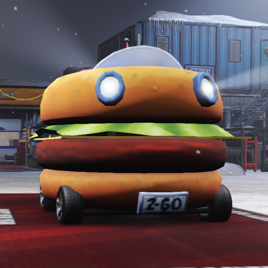 Spongebob burger car