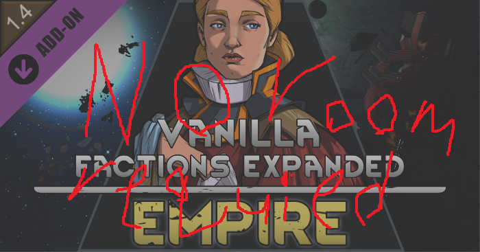 VFE empire no more room requirements
