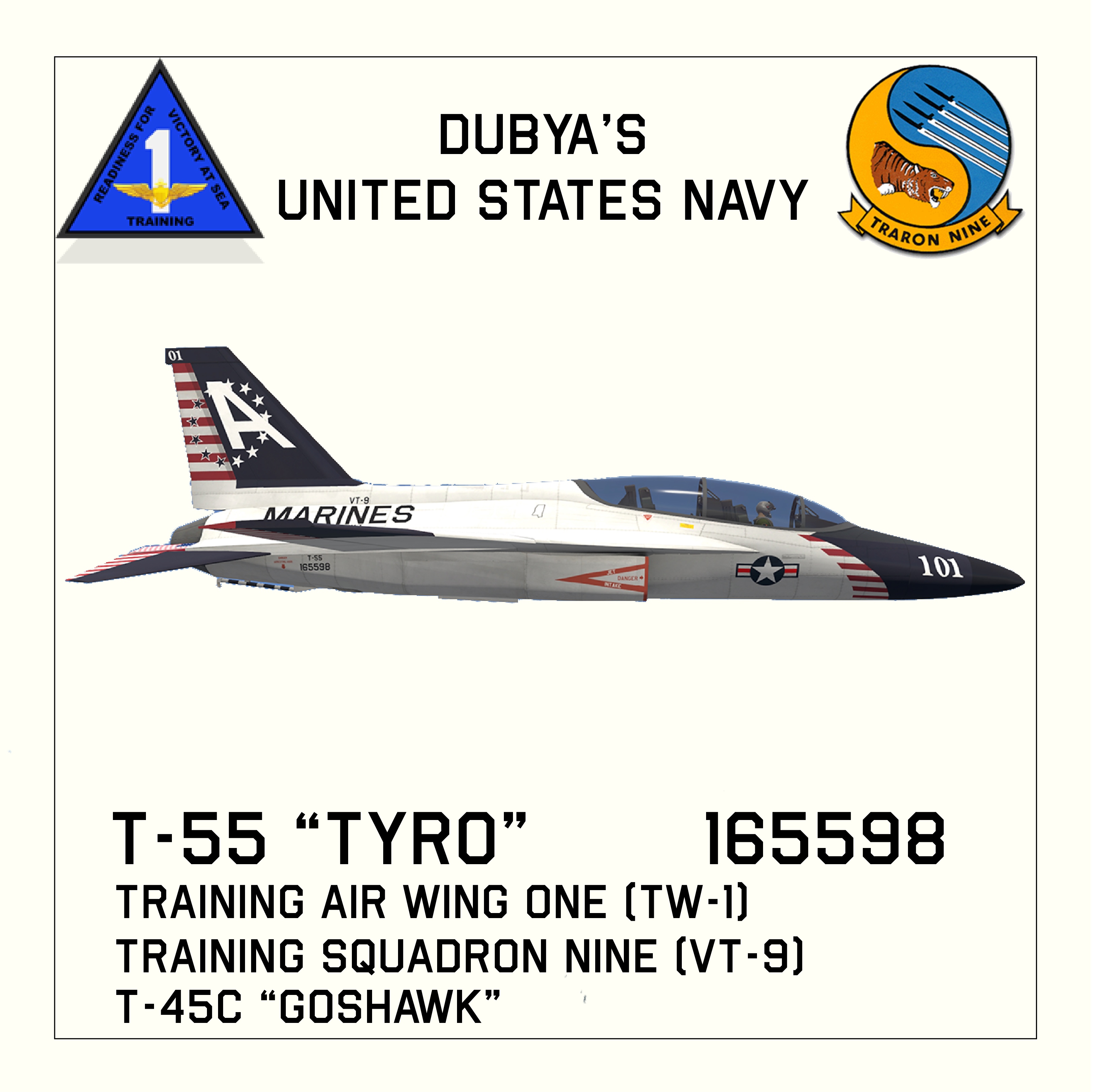 VT-9 'Tigers' CAG 2021