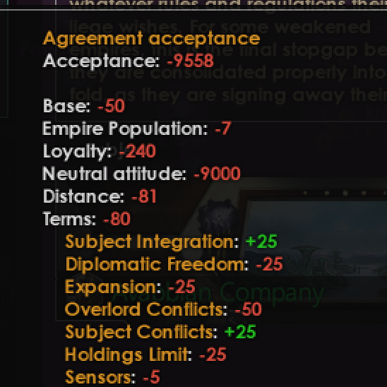 ai always refuse vassalisation
