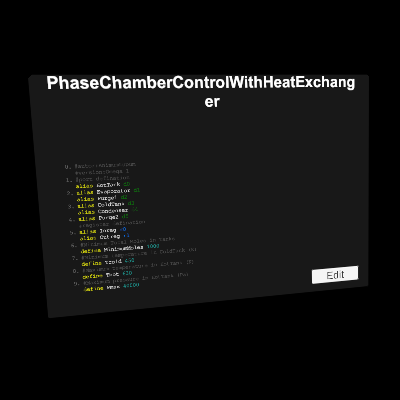 Phase Chamber Control With Heat Exchanger