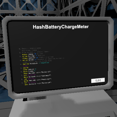 Hash Battery Charge Meter