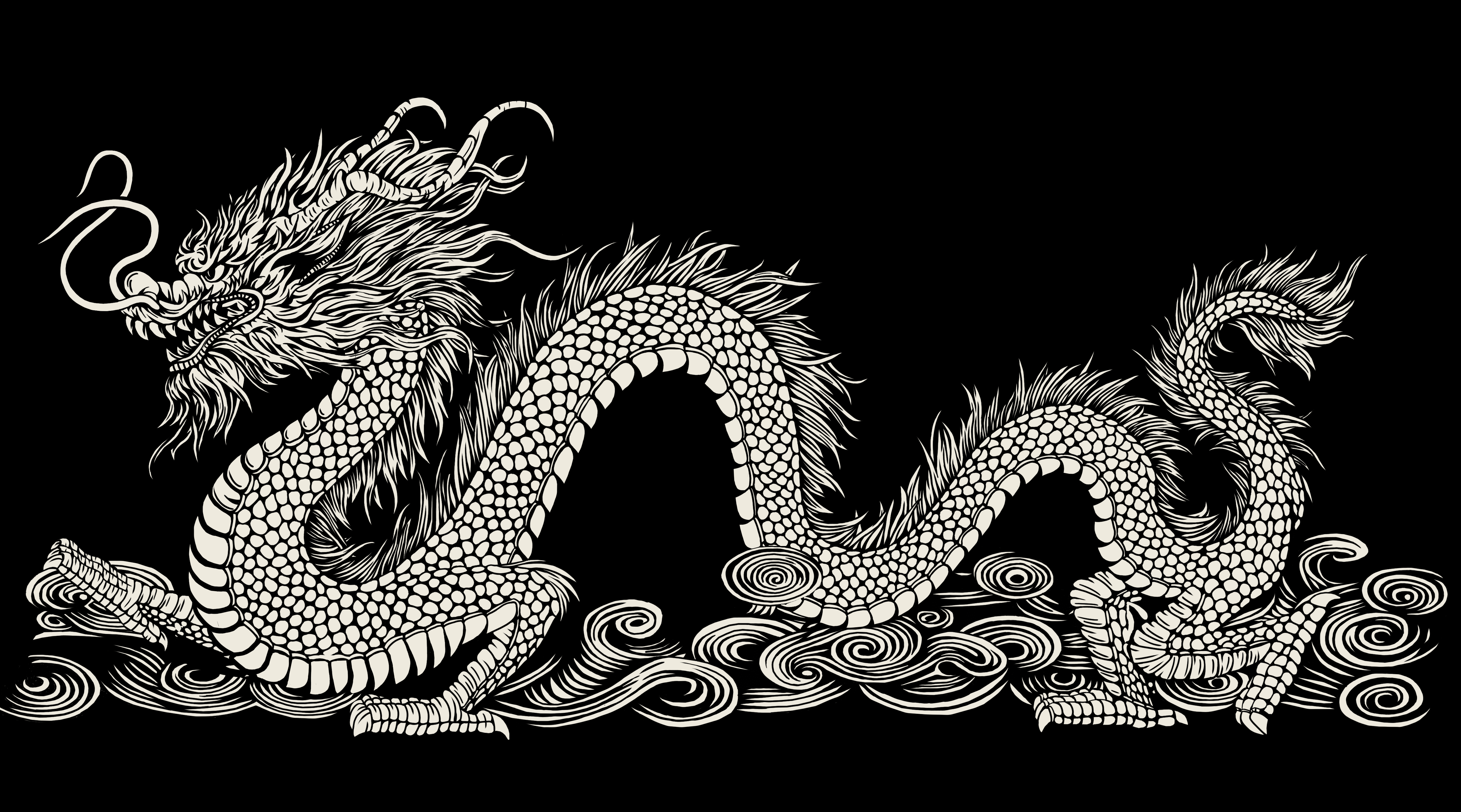 Dragon Fan Rug
