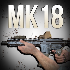 MK18 (Replaces M16A4 Carryhandle)fixed