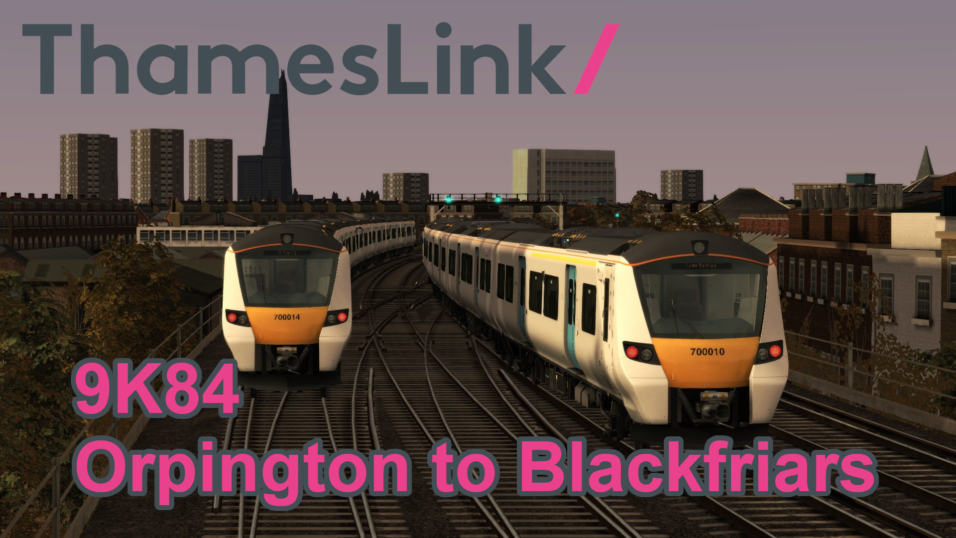 [AP] 9K84 Thameslink Orpington to London Blackfriars