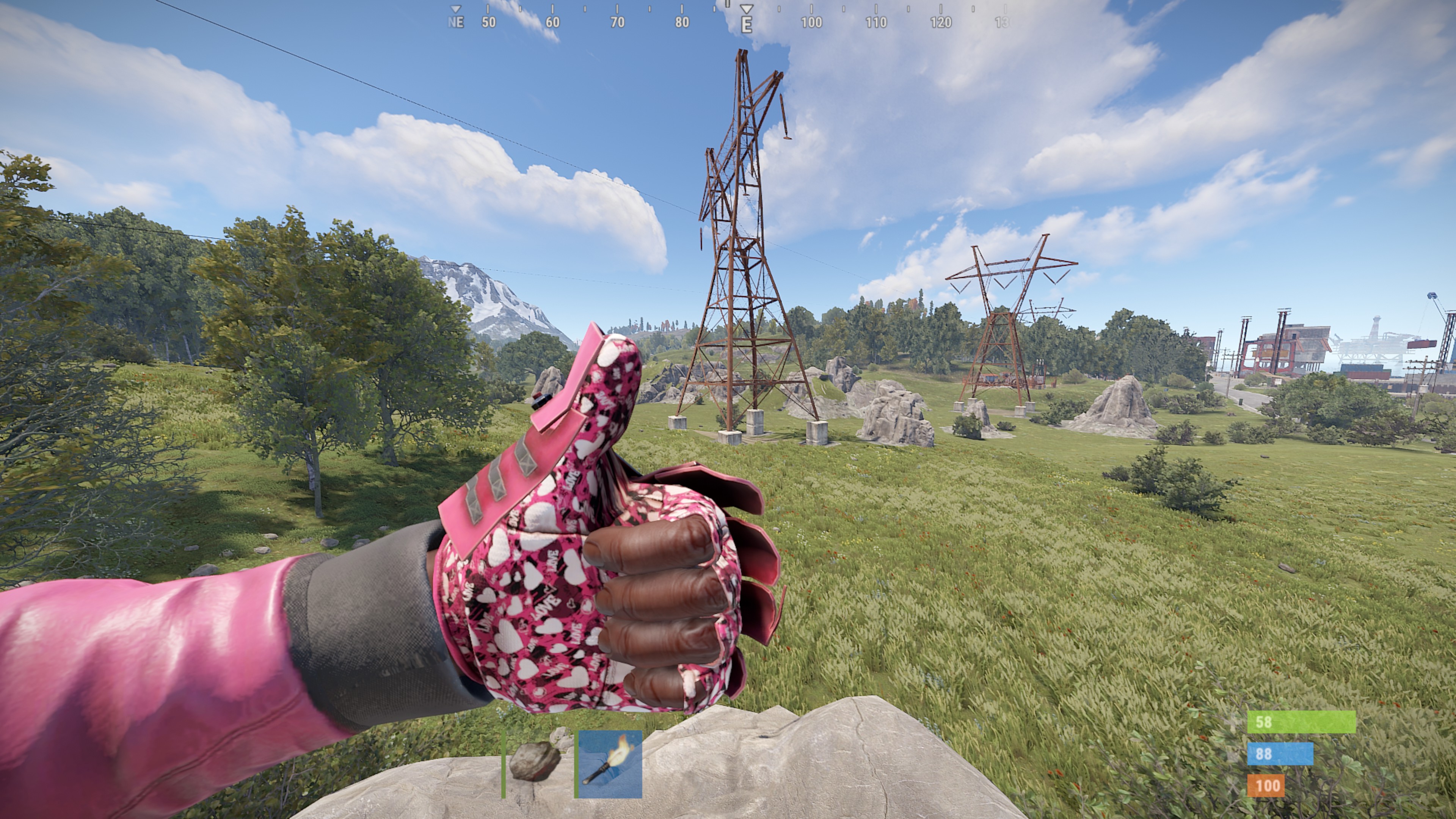 Lovestruck Roadsign Gloves
