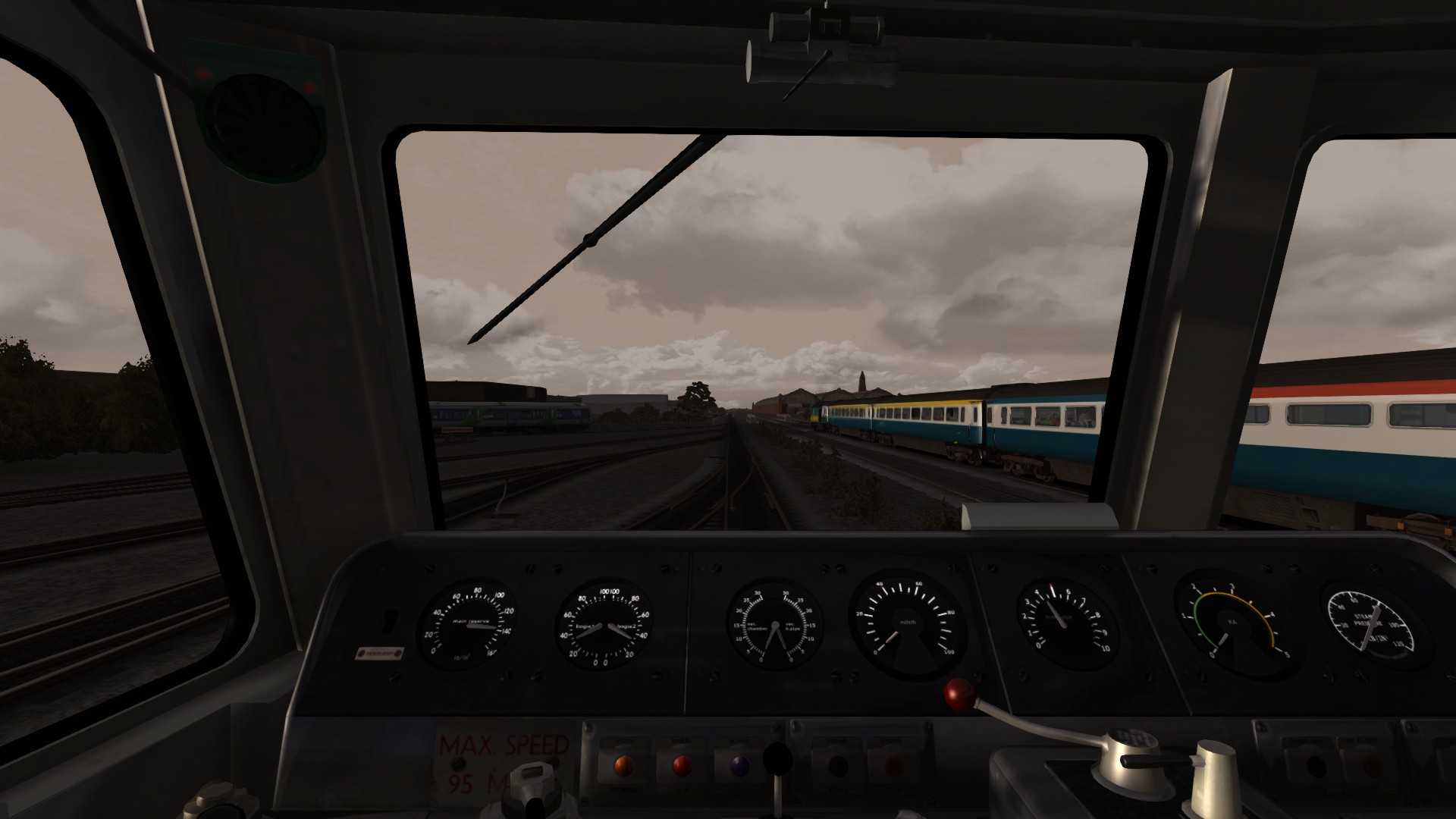166 UK railway tour East Coast Mainline Part 3 Darlington to Thirsk