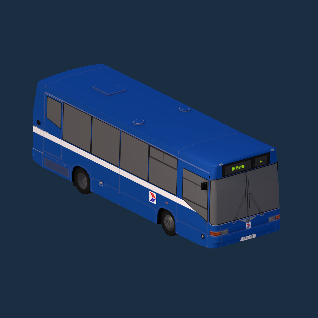 Marshall Minibus - NBC Aircraft Blue