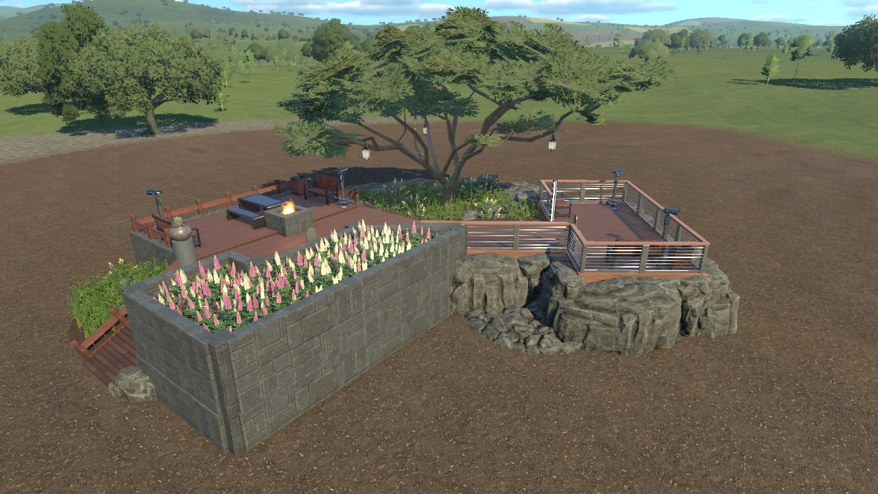 Viewing Deck elevated