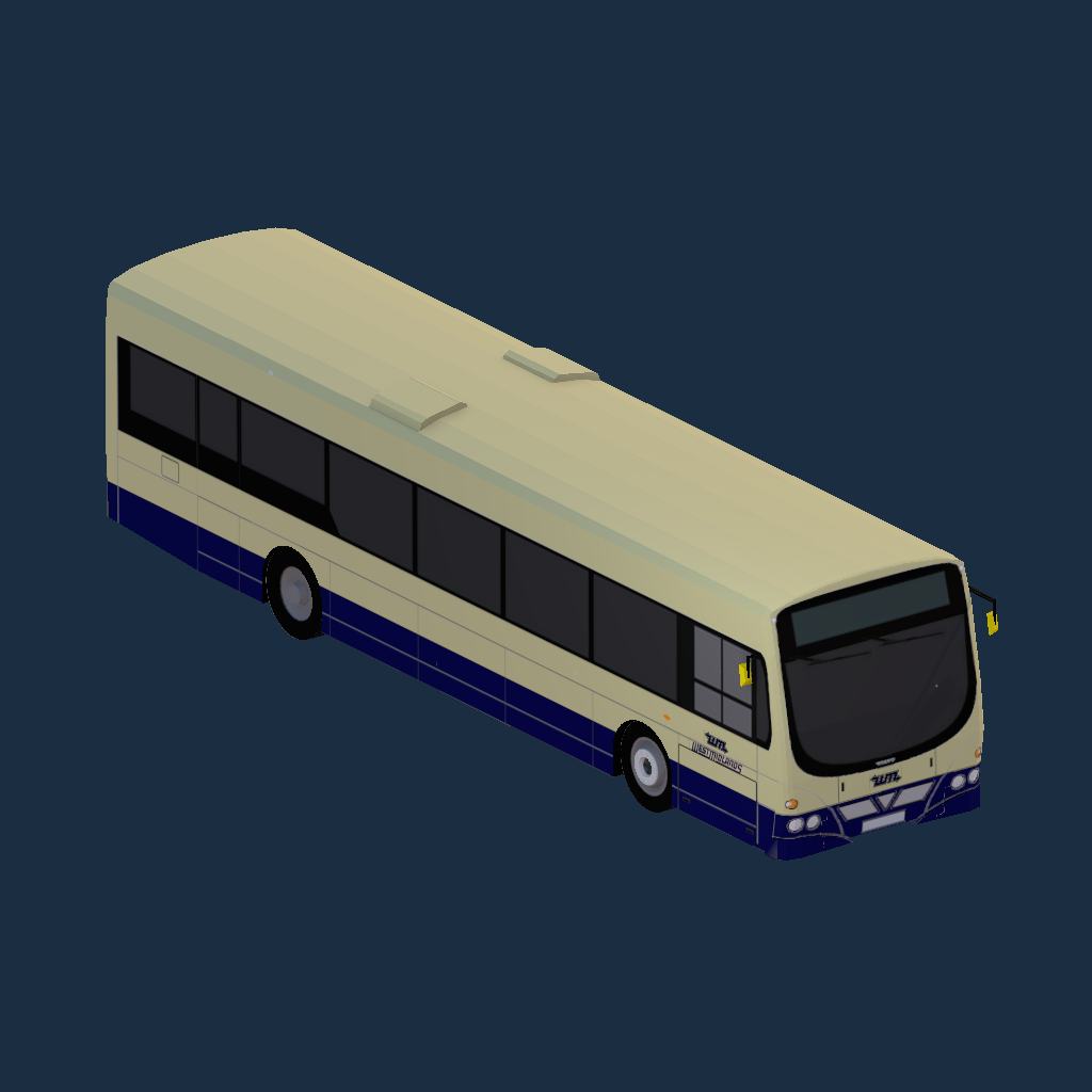 B7RLE Wright E1 - West Midlands PTE