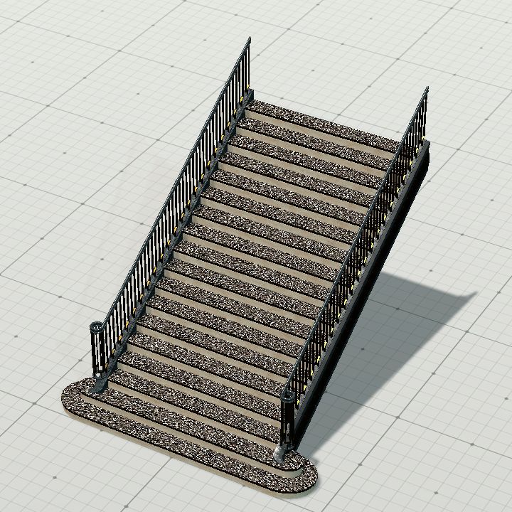 Grand Entrance Stairs