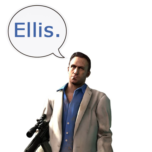 he just says ELLIS