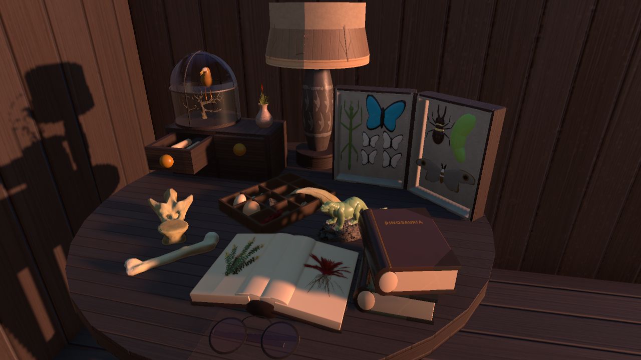 Victorian Naturalist's Desk
