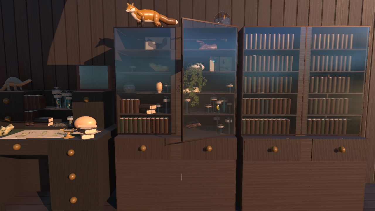 Victorian Naturalist Specimen Cabinet