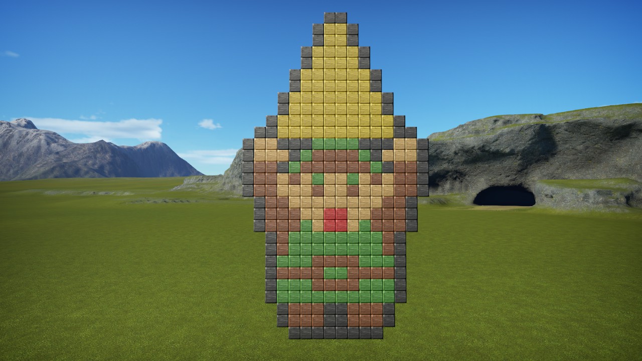 Link with Triforce, Zelda 1 preview