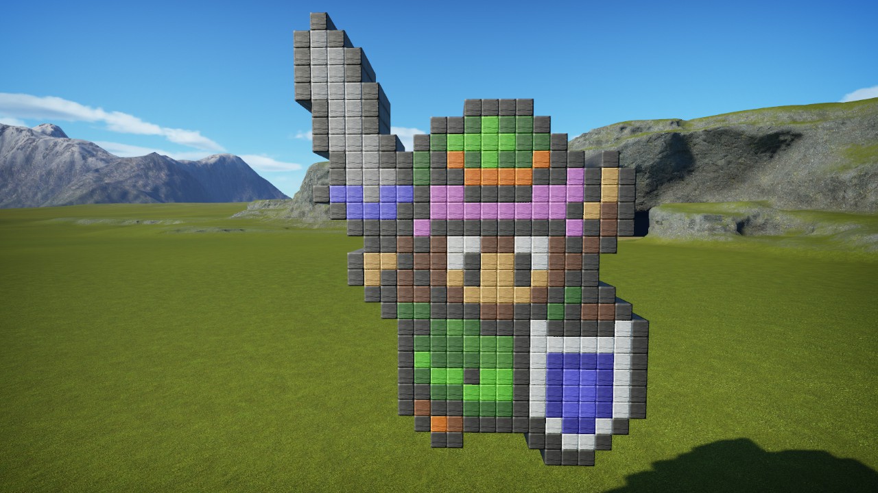 Link w/ Master Sword, Zelda LTTP preview