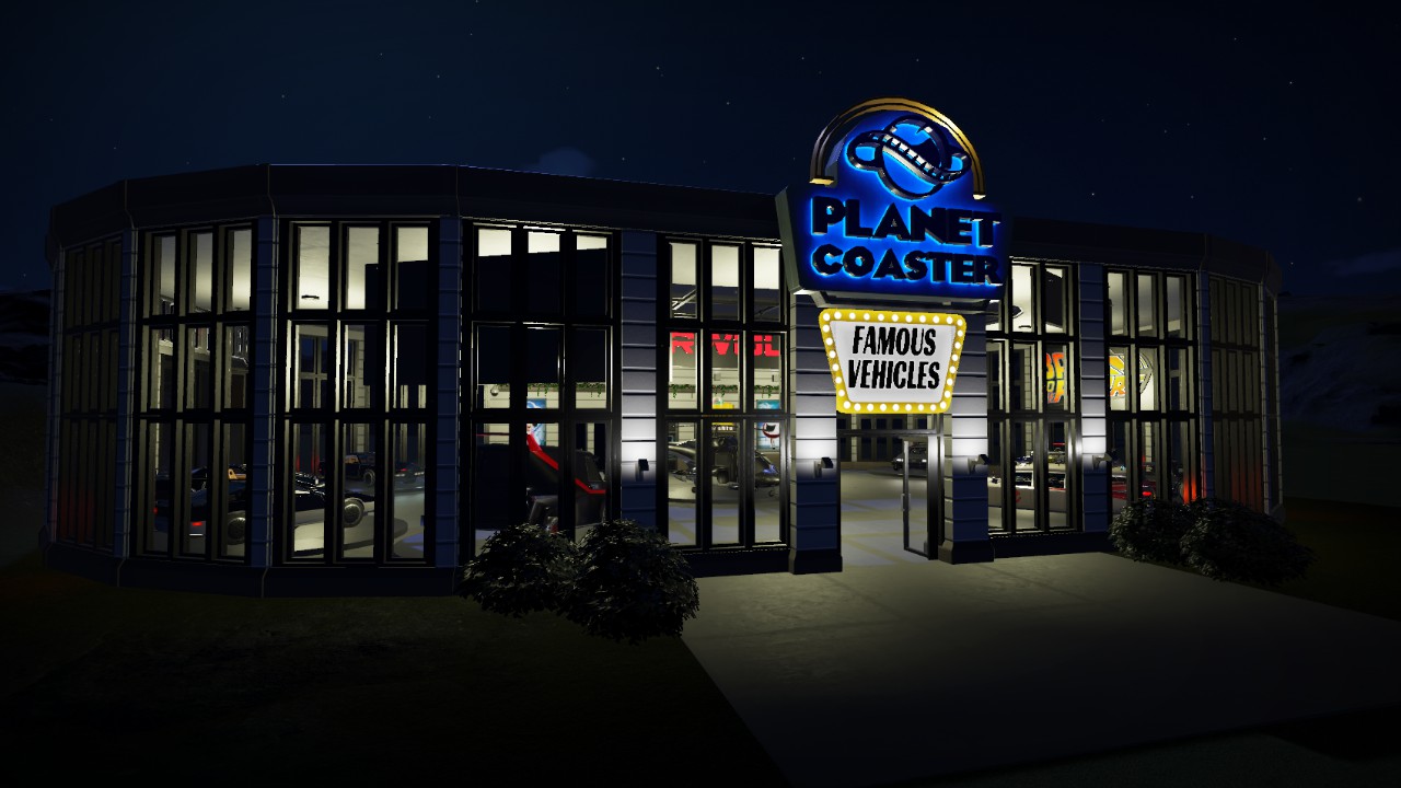 Planco Famous Vehicles Showroom preview