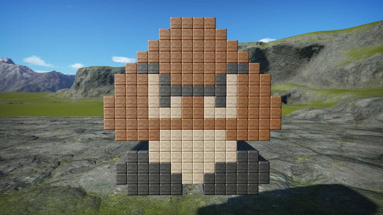 Mario Goomba, SMB1 preview