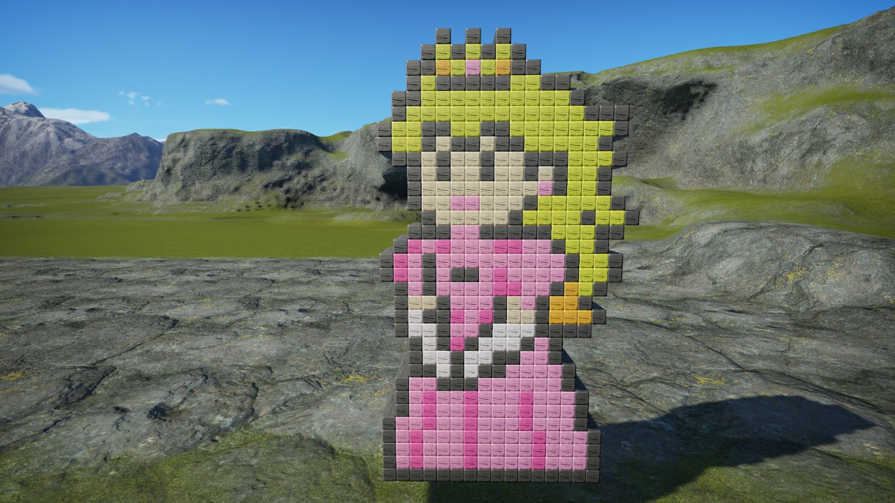Mario - Princess Peach Recolor preview