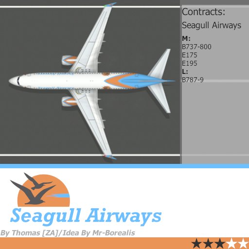 Seagull Airways (Fictional - Idea By MrBorealis)