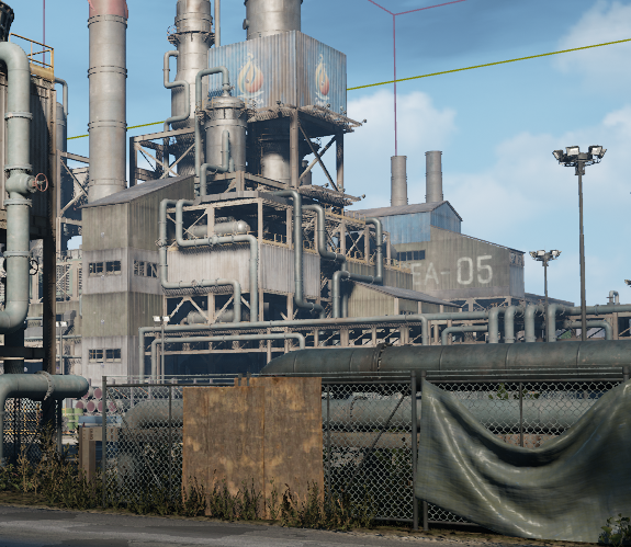 Chemical Plant Map