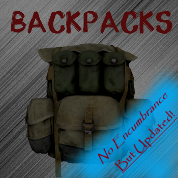 Backpacks - No Encumbrance But Updated! – Barotrauma Mod