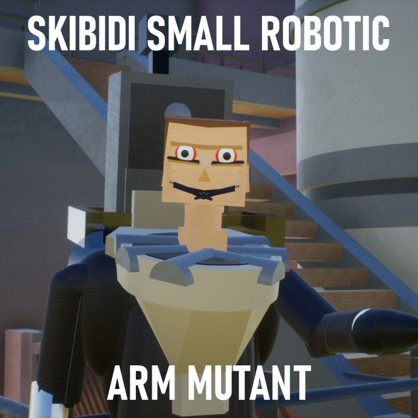 Robot Arm Skibidi Mutant! Skibi