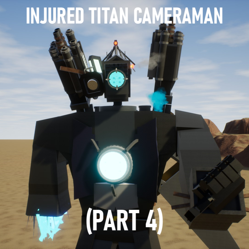 Injured Titan Cameraman! Part 4 Skibi