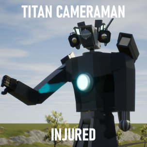 Titan Cameraman Revamp Injured! Skibi