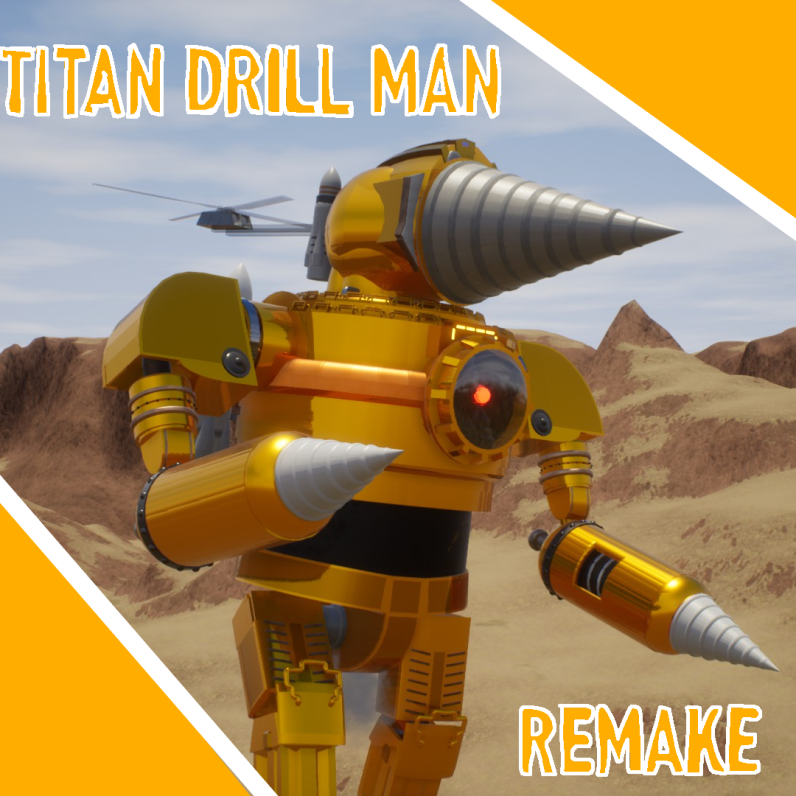 Titan Drill-Man Remake! Skibi