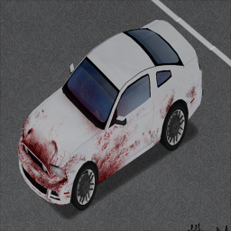 Fjord Mustard - Blood version – Project Zomboid Mod