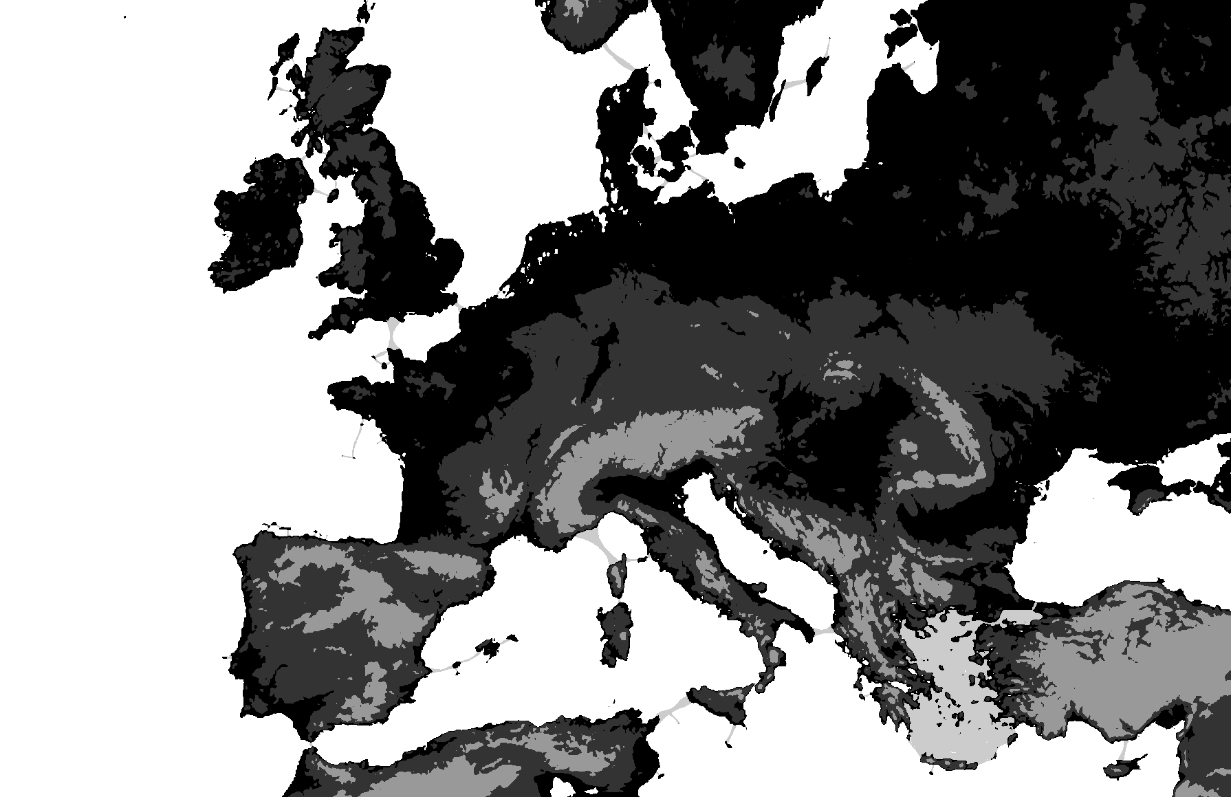 Europe but big