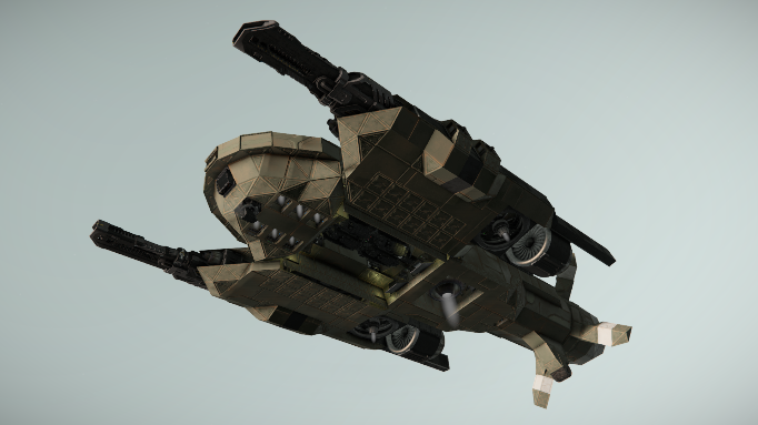 Ullr Rotary Cruise Missile Ship