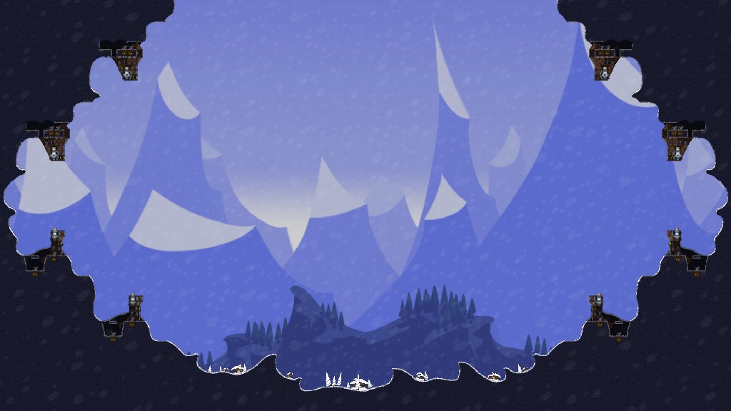 4vs4 Snowy lowland