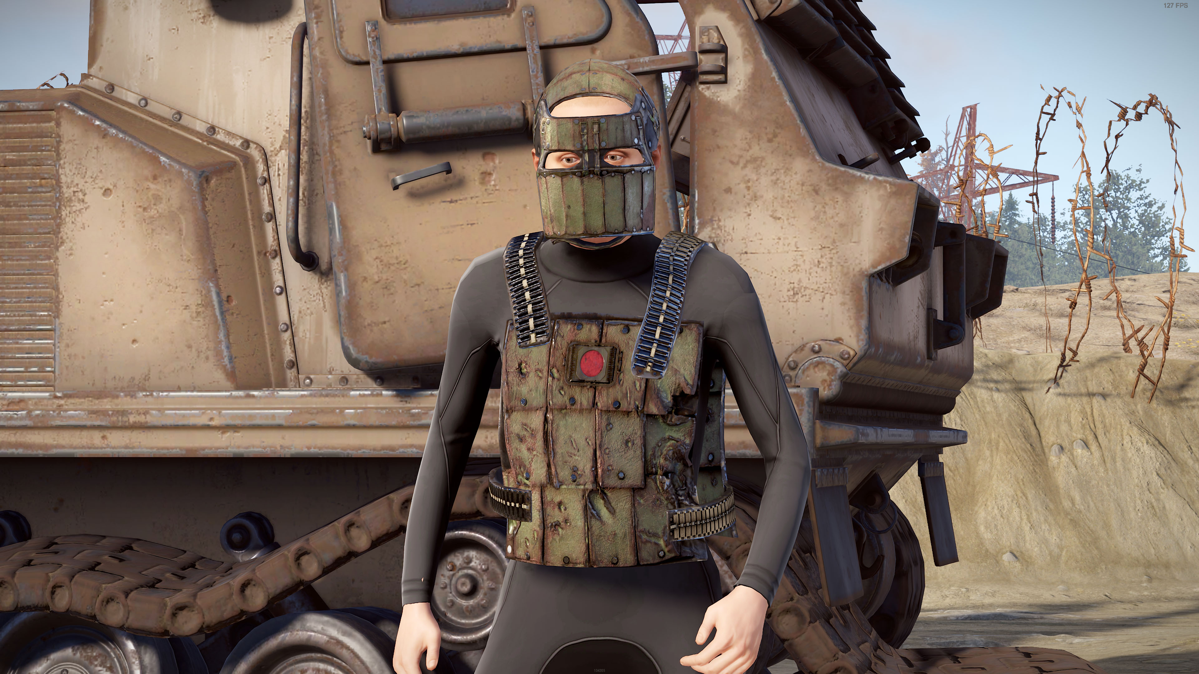 Tank Armor Face Mask
