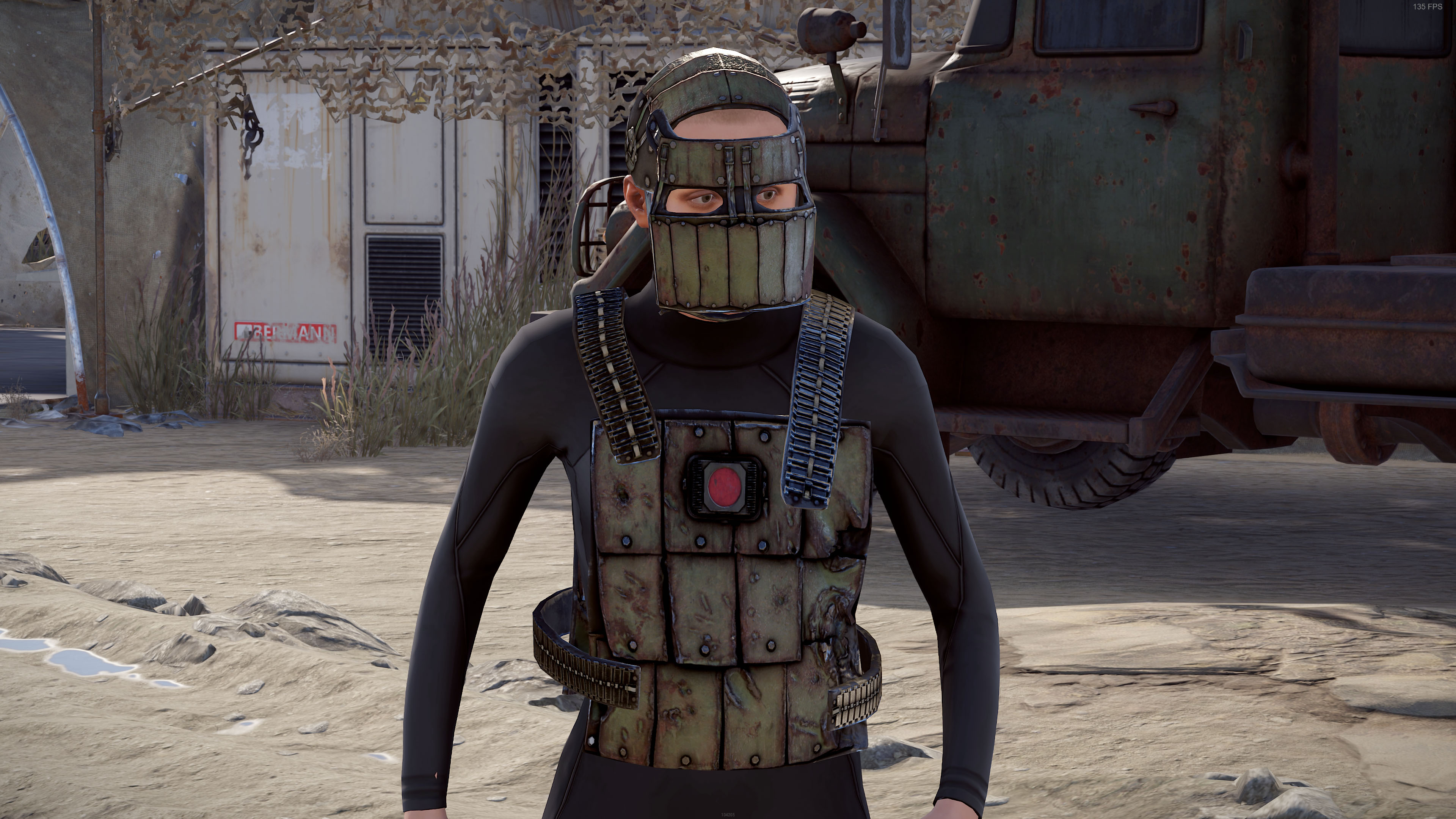 Tank Armor Face Mask