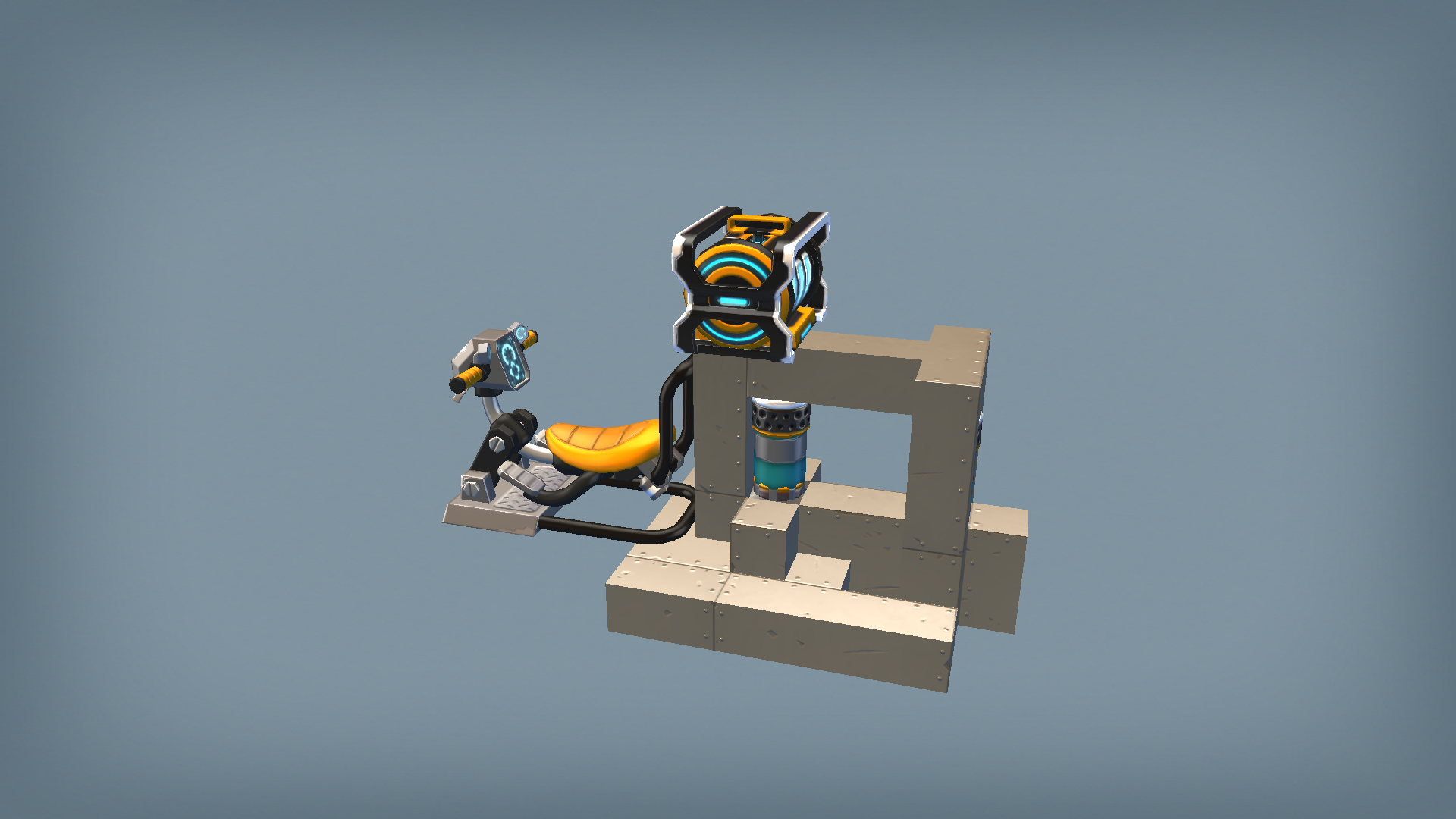 high-low physics heli control test 5