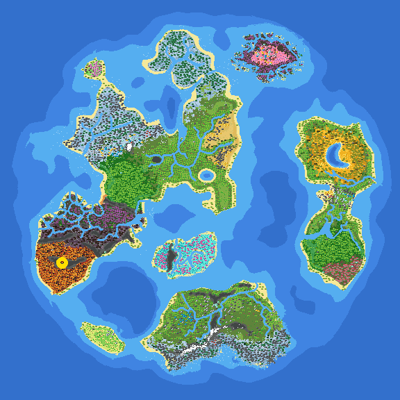 All Biomes River-Islands