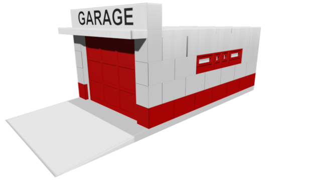 LEGO Classic: Town Plan 236-1 Garage with Automatic Door