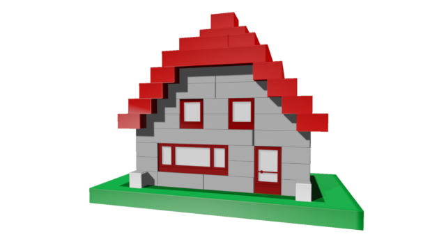LEGO Classic: Town Plan 700.3a-2 green