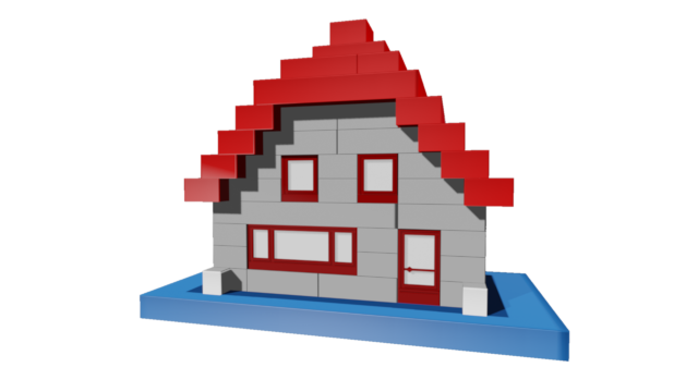 LEGO Classic: Town Plan 700.3a-2 blue