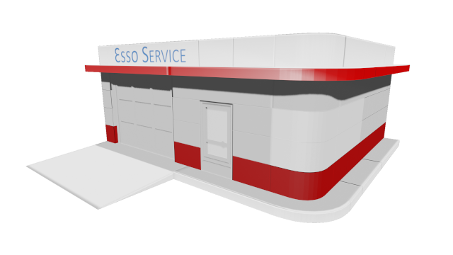 LEGO Classic: Town Plan 1310-1 Esso Station