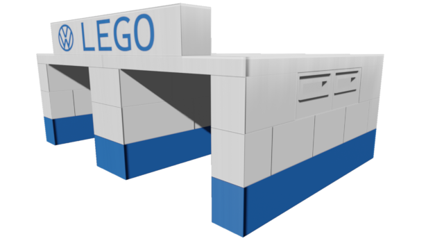 LEGO Classic: Town Plan 1306-1 VW Garage