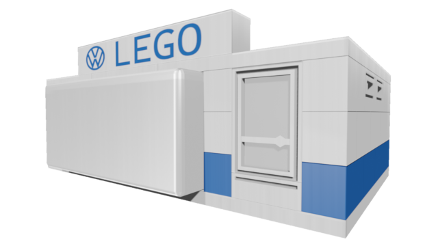 LEGO Classic: Town Plan 1307-1 VW Auto Showroom