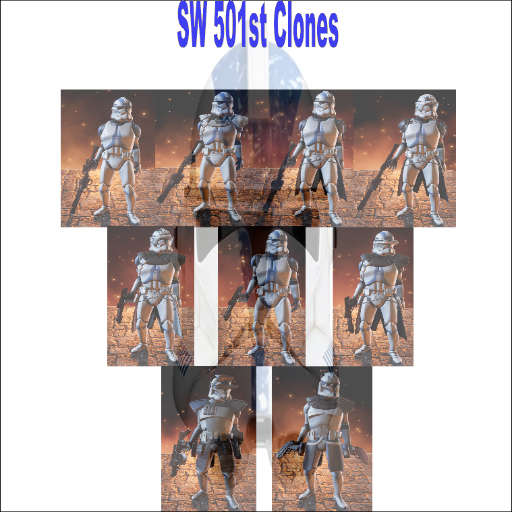 SW 501st Clones Pack